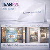 Team PVC Anti-Reflet – Film PVC rigide anti-reflet pour signalétique et affichage haute lisibilité.