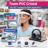 Team PVC Cristal – Film PVC transparent haute clarté, résistant et adapté à la signalétique et aux applications durables.