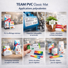 Film calandré Team PVC Classic Mat — APPLICATIONS -support blanc mat pour impression durable