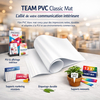 Film calandré Team PVC Classic Mat — support blanc mat pour impression durable