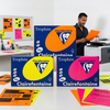 Trophée Fluo Clairefontaine – Ramette papier fluo A4 et A3, 3 couleurs fluorescentes, impression laser et jet d’encre.