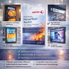 Xerox NeverTear Backlit – Feuille polyester synthétique diffusante pour caissons lumineux et impressions laser durables.