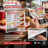 Xerox Premium NeverTear Quick Menu feuille polyester pré-rainée conçue pour l' impression laser. Indéchirable, imperméable et résistante aux tache