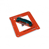 Règle de découpe - Gabarit d'angle Yellotools Ivo Cut orange