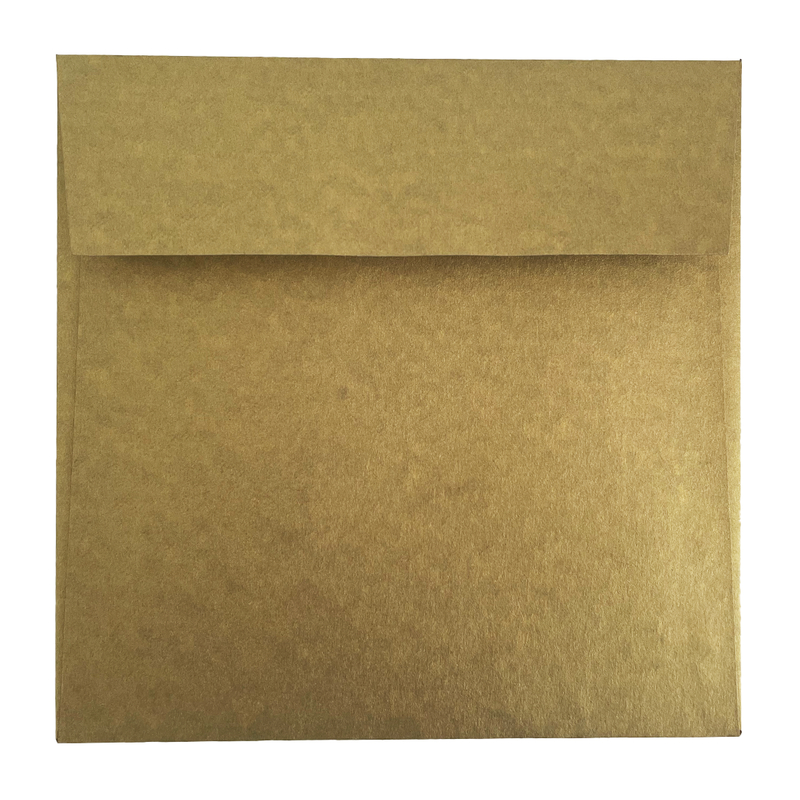 Enveloppe carrée 160 mm x 160 mm Curious Alchemy Gold (Au) 120 g/m²
