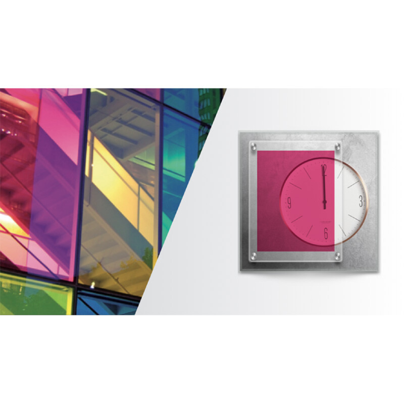 Film de couleur pour vitrage Framboise REFLECTIV 61133 Rouleau de 1.52 x 5ml