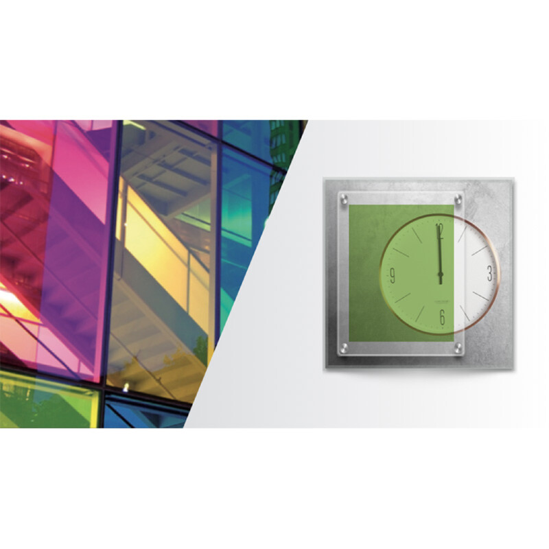 Film de couleur pour vitrage Vert Printemps REFLECTIV 61214 Rouleau de 1.52 x 5ml