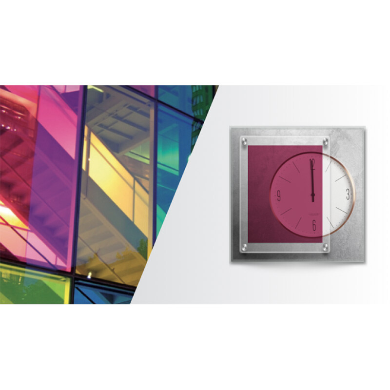 Film de couleur pour vitrage Prune REFLECTIV 61276 Rouleau de 1.52 x 5ml