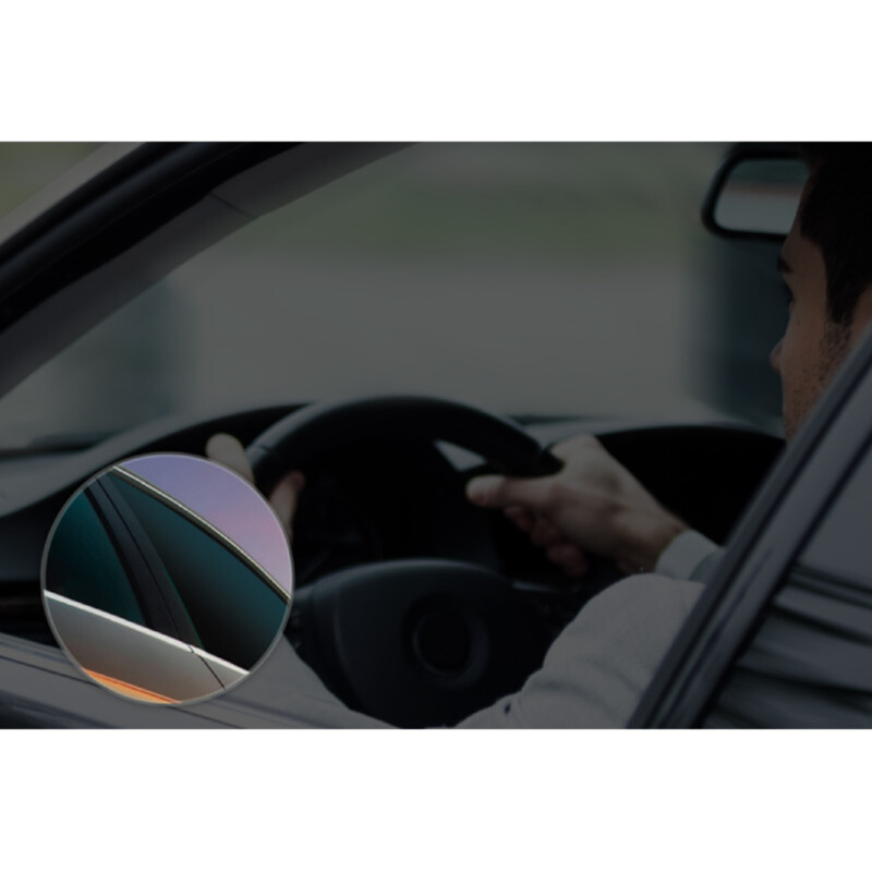 Film solaire adhésif pour automobile Gris Moyen - REFLECTIV AUTC35- Rouleau de 1.52 x 5m