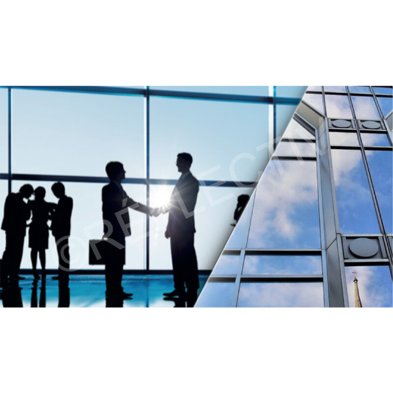 Film adhésif pour vitrages -Solaire Anti-chaleur 75% - REFLECTIV SOL101- Rouleau de 1.52 x 10m