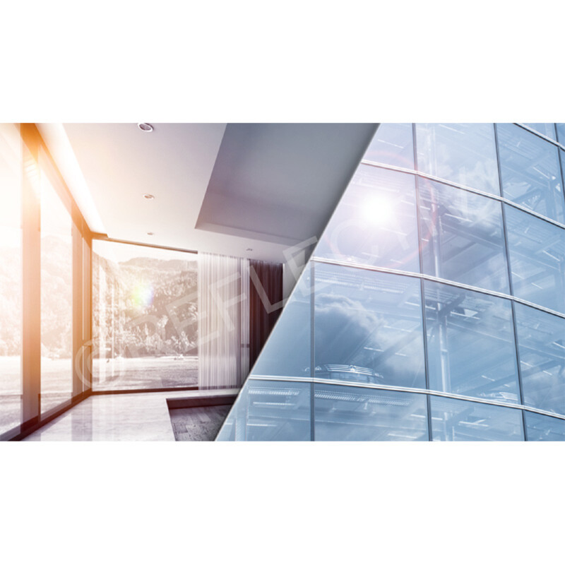 Film adhésif pour vitrages -Solaire Anti-chaleur 54% - REFLECTIV SOL150- Rouleau de 1.52 x 5m