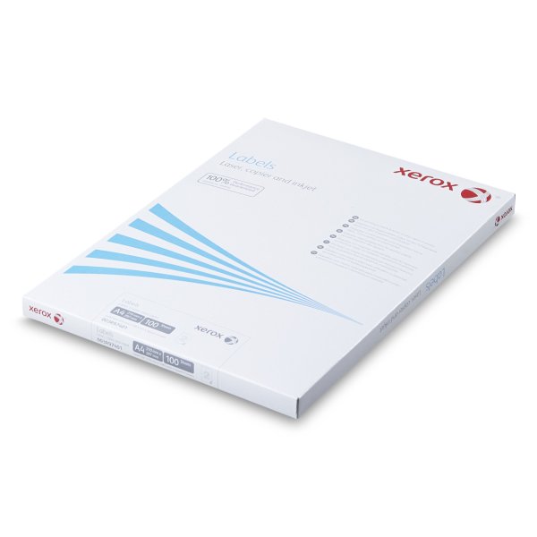Adhésif Xerox Multi-use Labels Jaune 80 g/m² A4 003R96250