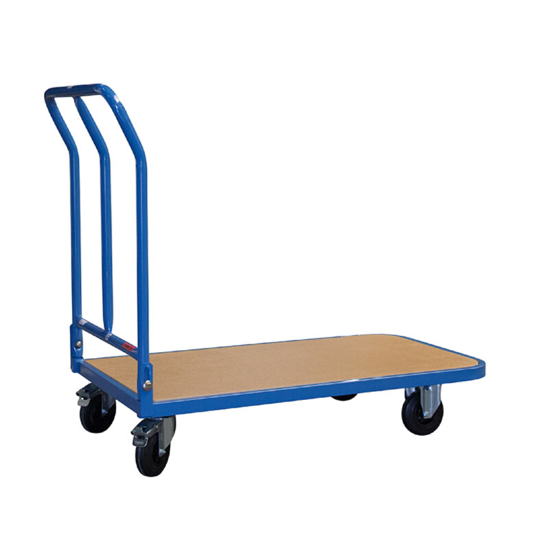 Chariot de manutention 250kg 1000 x 560 mm dossier repliable roues Ø 125 Fimm