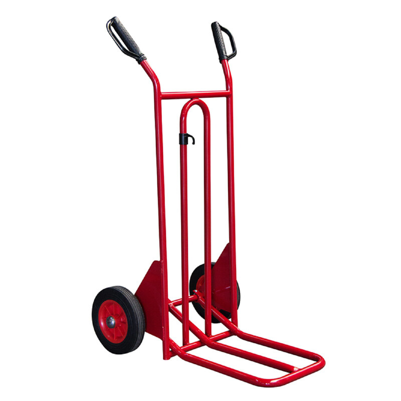 Diable 250kg, bavette repliable roues Ø 250 mm caoutchouc Fimm