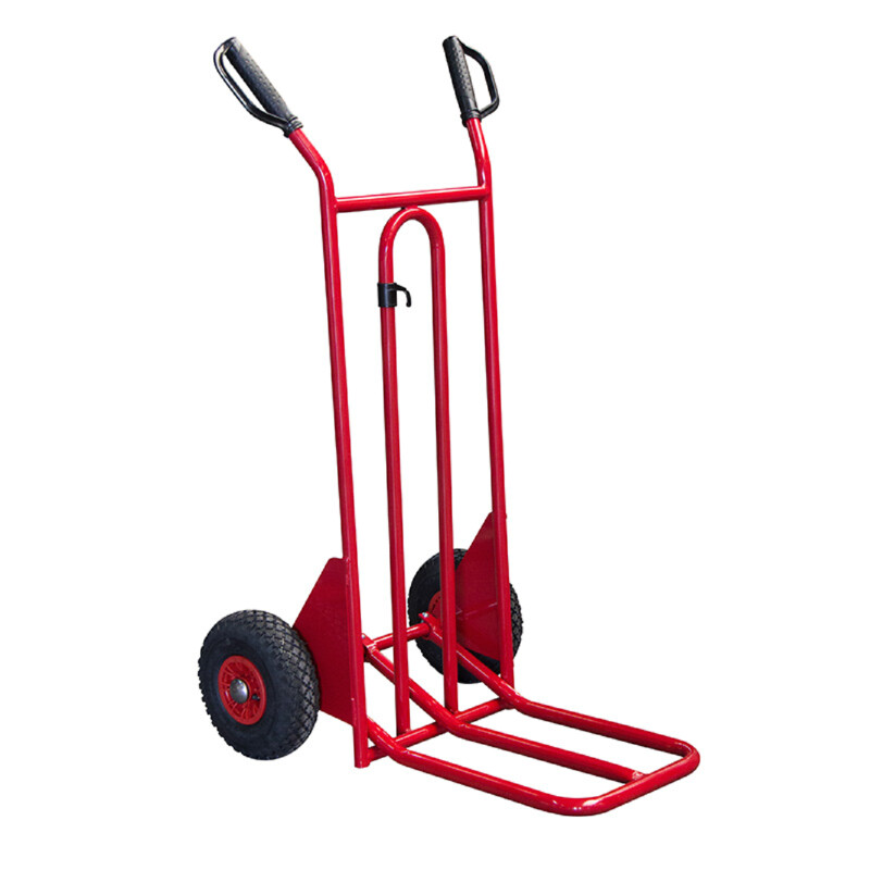 Diable 250kg, bavette repliable roues Ø 260 mm pneumatiques Fimm