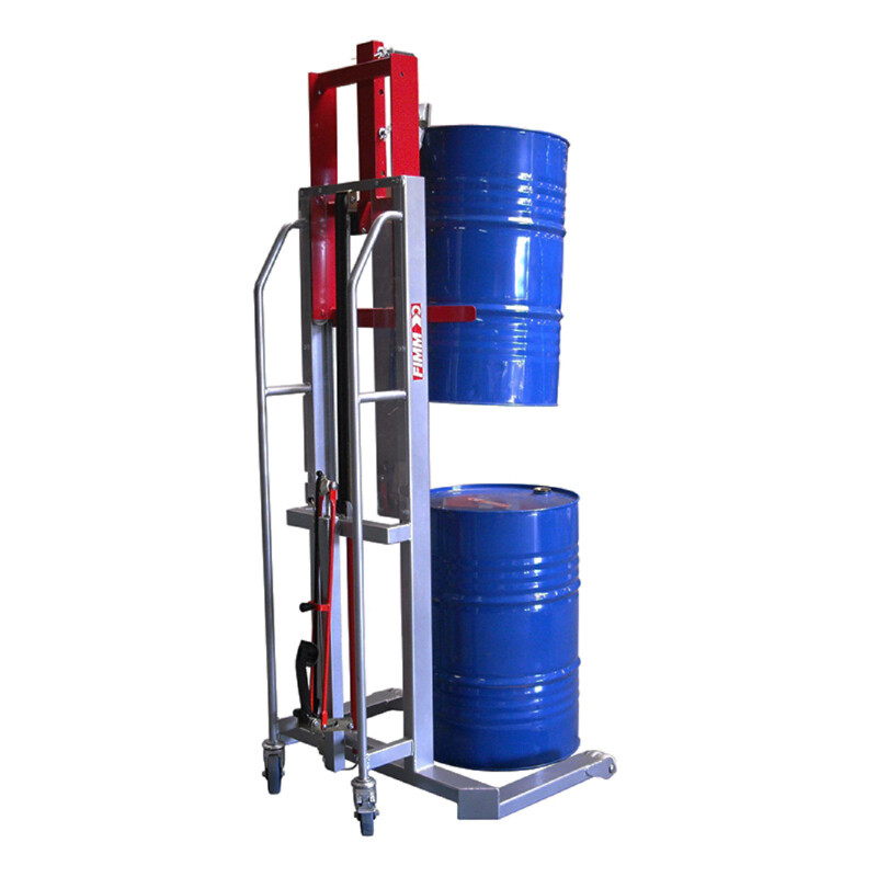 Elévateur à fût 300kg, métal ou plastique à rebord Fimm