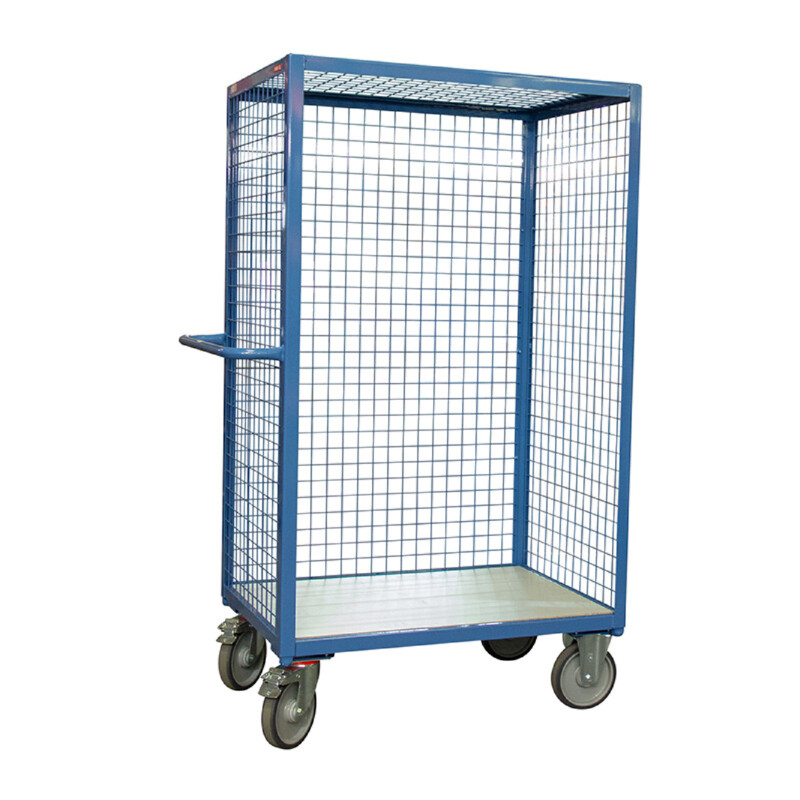 Servante grillagée 3 côté+toit 1200 x 800 mm poid max 500kg Fimm