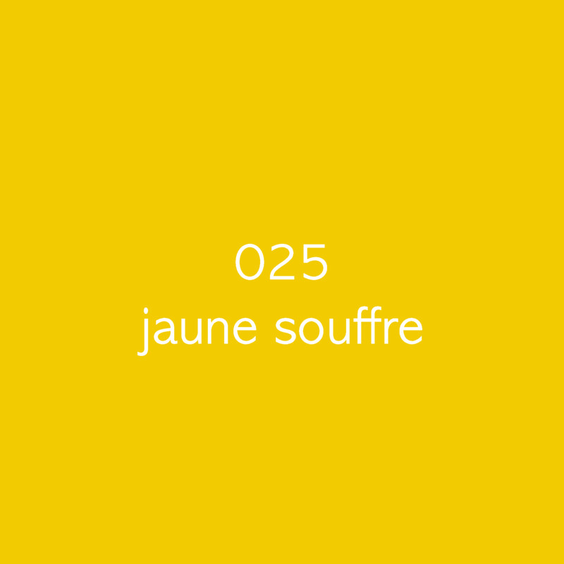 Adhésif de découpe Oracal 641 025-jaune soufre adhésif permanent mat 1260 mm x 50 m