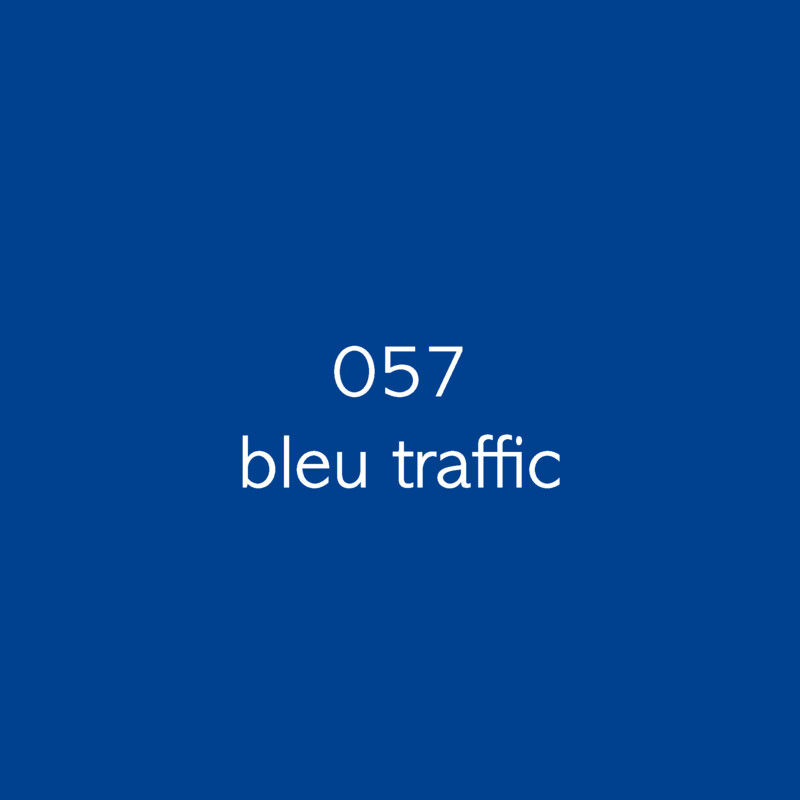 Adhésif de découpe Oracal 641 057-bleu traffic adhésif permanent mat 1260 mm x 50 m