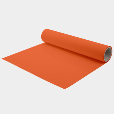 Flex universel en polyuréthane pour transfert à chaud 305 orange  CHEMICA Hotmark Revolution