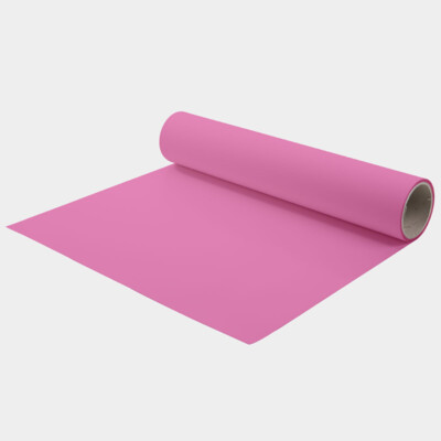 Flex universel en polyuréthane pour transfert à chaud 371 rose bonbon  CHEMICA Hotmark Revolution