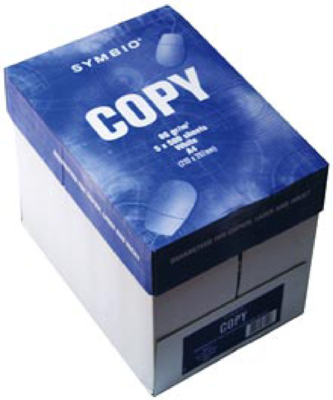 Carton de papier Blanc Symbio copie