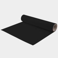 Flex universel en polyuréthane pour transfert à chaud 303 noir  CHEMICA Hotmark Revolution