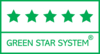 Un produit 5 étoiles “Green Star System” est fabriqué au minimum avec de la pâte contenant au minimum 50% de fibres recyclées, et ceci dans une usine bénéficiant de L’Ecolabel de L’Union Européenne. Découvrez le concept Green Star system en cliquant sur le logo.