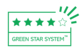 Un produit 4 étoiles "Green Star System for Visual Com" signifie qu'il est soit fabriqué à partir d'une matière première d'origine renouvelable/biologique qui a une forte recyclabilité, soit à partir d'un matériau d'origine recyclée qui a une faible recyclabilité