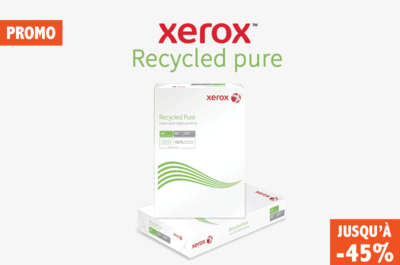 Testez une ramette de Recyclé ! Nous vous offrons jusqu'à 45% de remise
