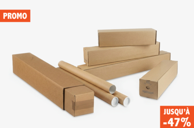Ronds, carrés, télescopiques, faites votre choix dans nos tubes d'expéditions